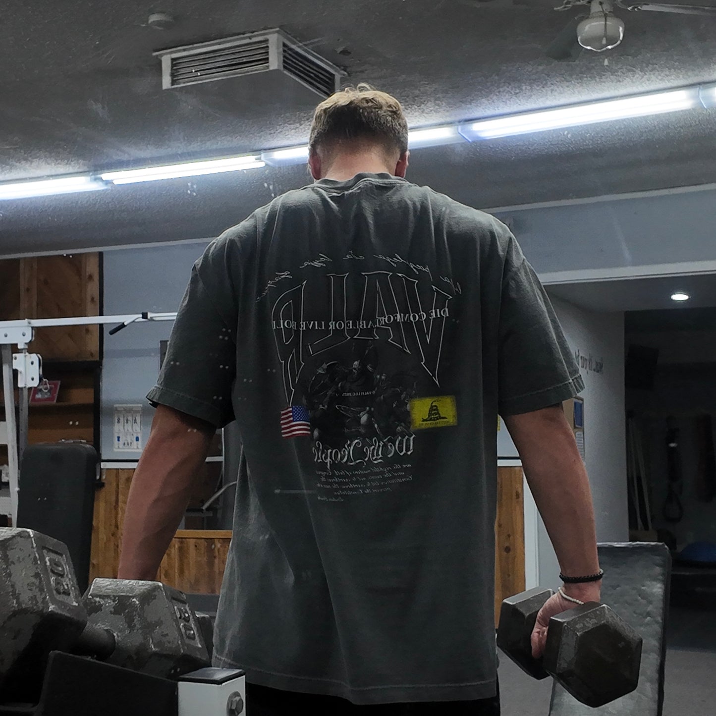 Midweight Pump Cover – Oversized Gym Shirt
