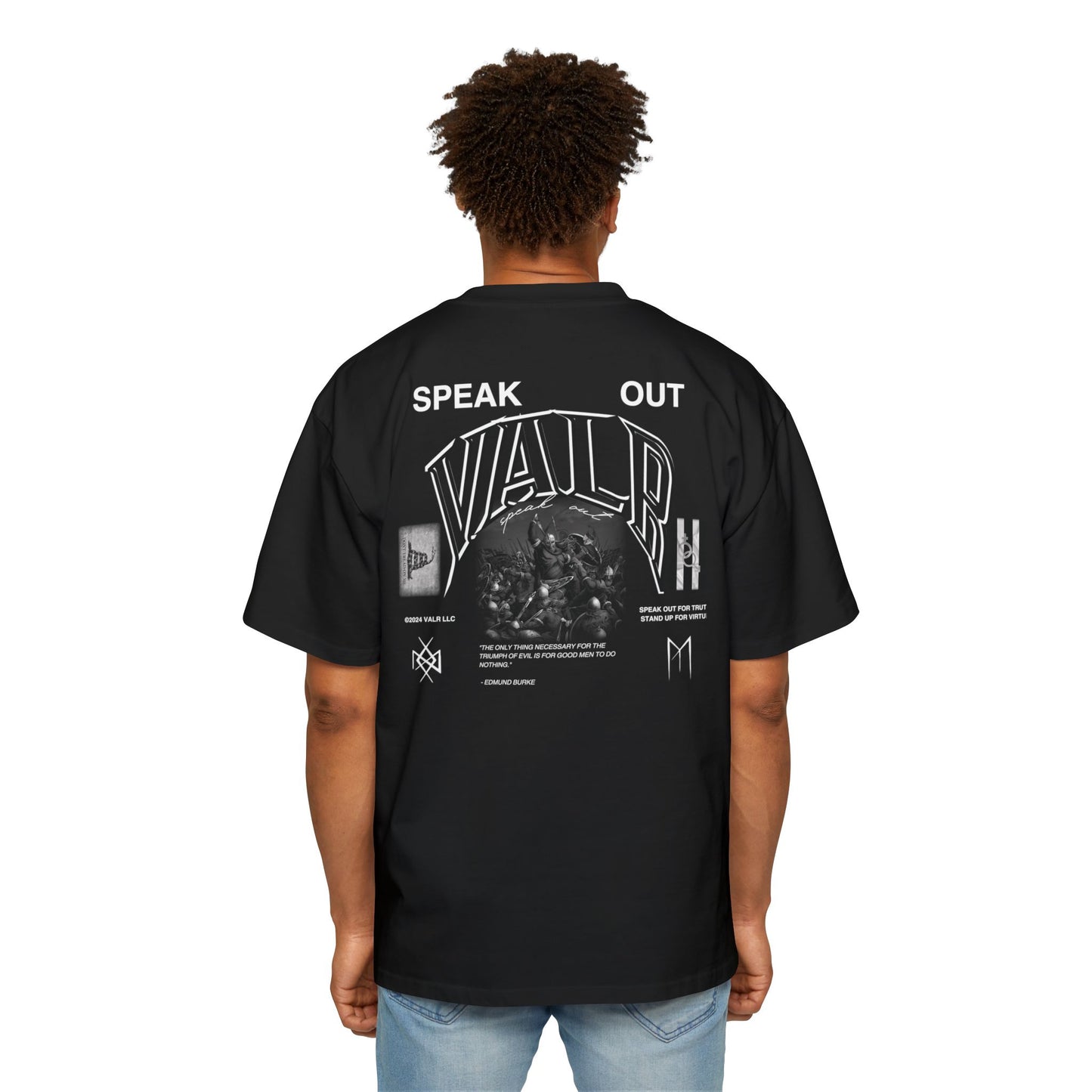 SPEAK OUT HEAVY HEAVY COTTON GYM SHIRT