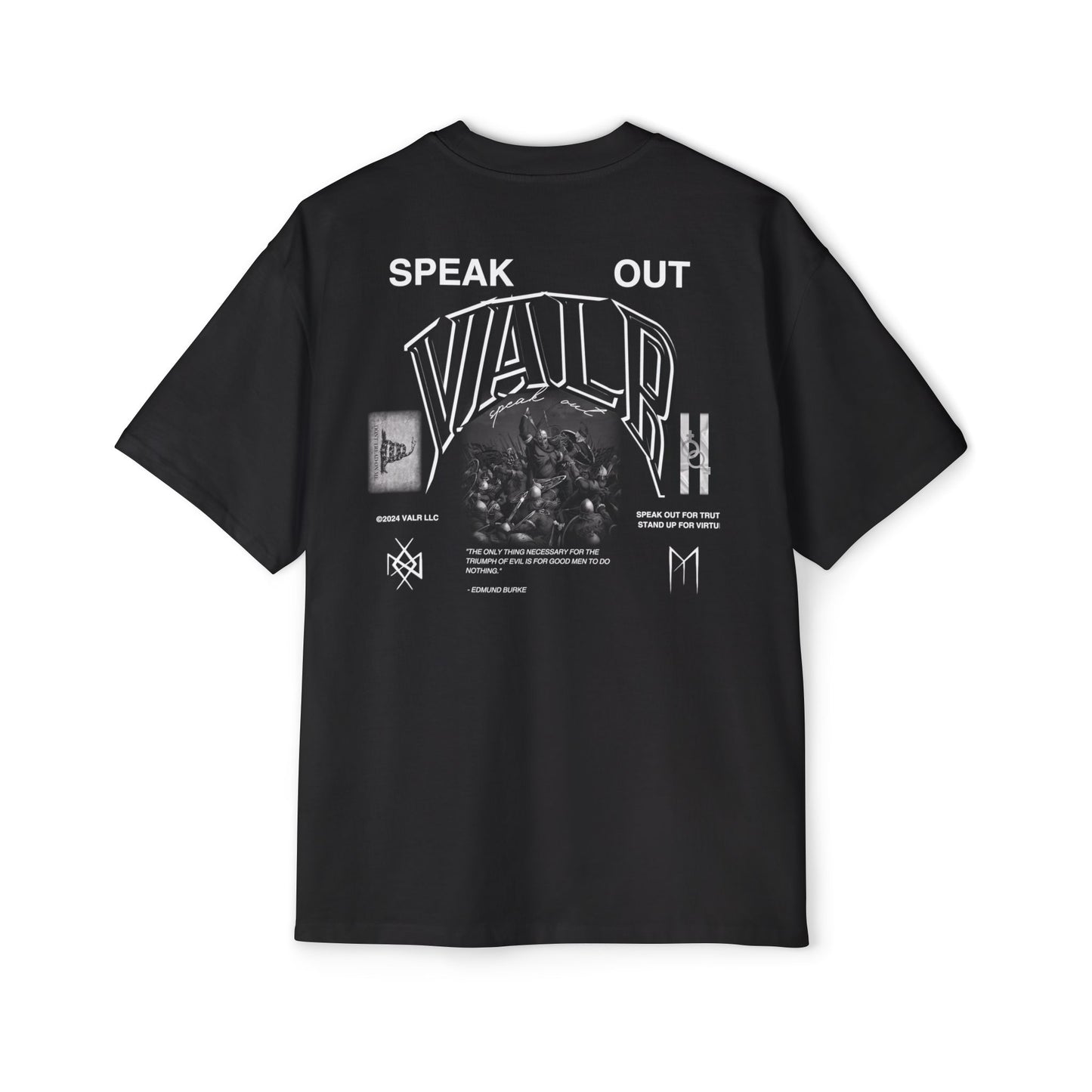 SPEAK OUT HEAVY HEAVY COTTON GYM SHIRT