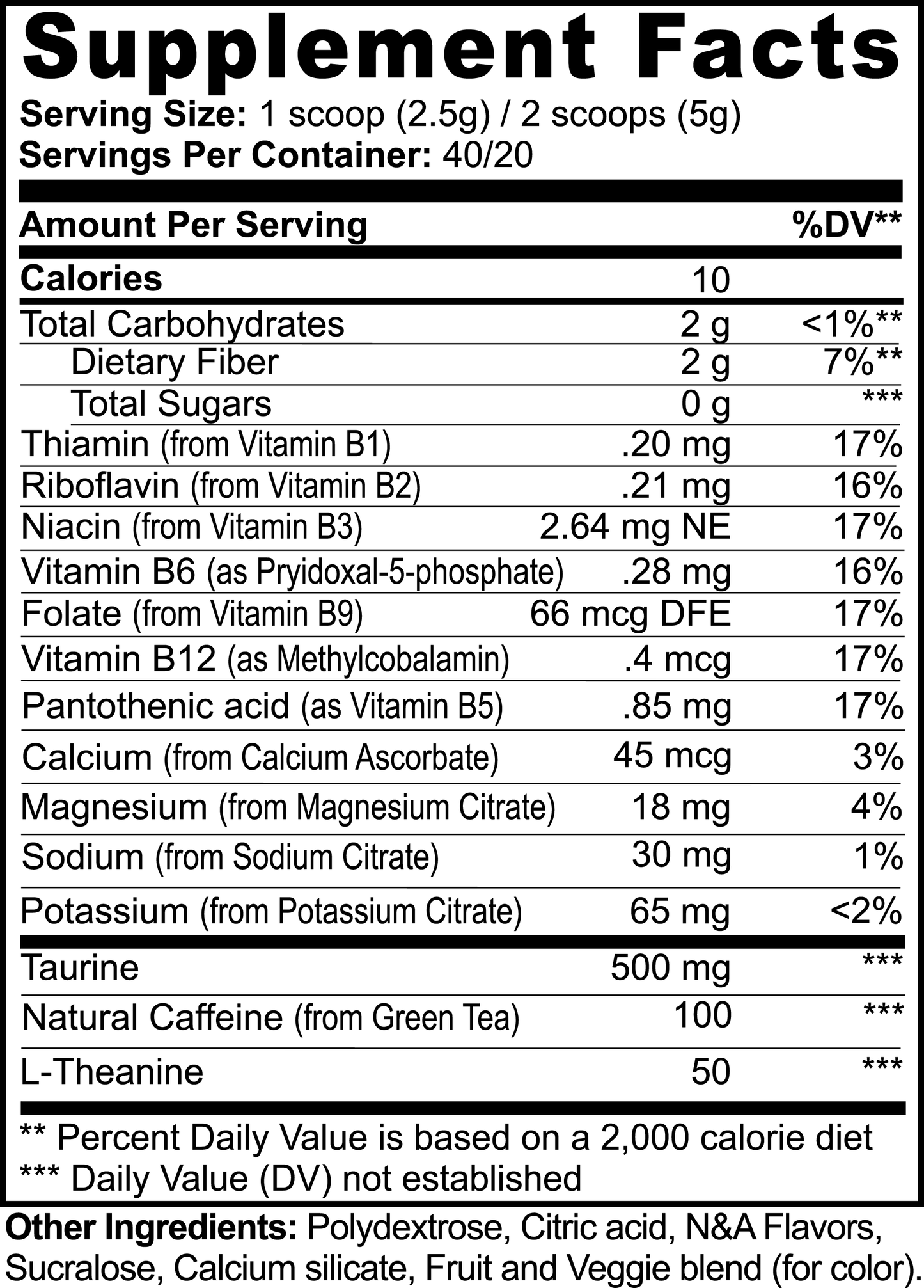 Thor's Thunder Pre-Workout | Focus Matrix | Guava Berry